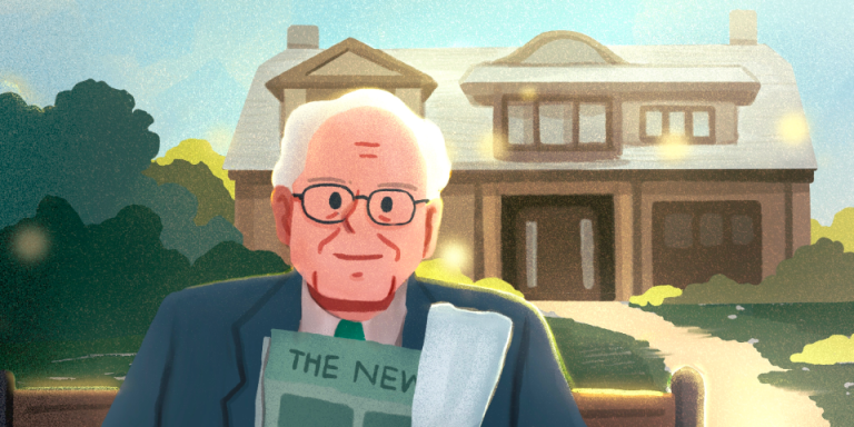 จากเด็กส่งหนังสือพิมพ์ สู่นักลงทุนพันล้านที่ยังอยู่บ้านหลังเดิม